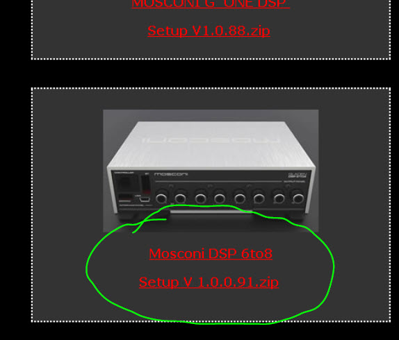 Gladen dsp 6to8 setup